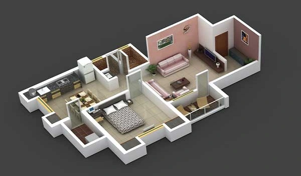 Featured Image of Prestige Forest Edge 3 Bhk Apartment Floor Plan