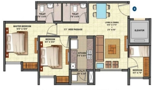 Featured Image of 2 5 Bhk Floor Plan