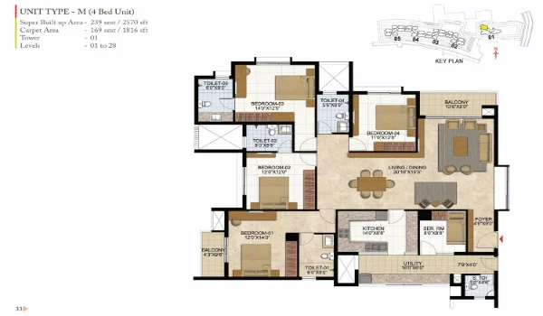 Featured Image of Prestige Westwoods Floor Plan 1