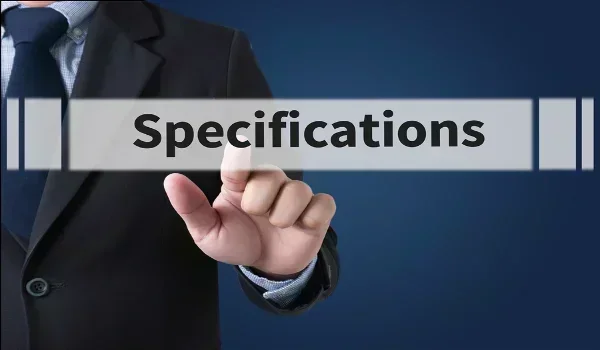 Featured Image of Specifications